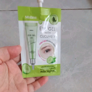 มิสทิน อายเจล วิธ คิวคัมเบอร์ 10 กรัม แบบซอง แพคเกจใหม่ล่าสุด Mistine ดูแลผิวรอบดวงตา Makmii":