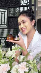 (COMBO) MẶT NẠ NGHỆ VÀ SERUM MỠ TRĂN NGỌC LAN TÂY N’STORE GIÚP TRẮNG DA MỜ SẠM NÁM TINH MẬT NGHỆ BY THANH NHI