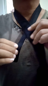 Dasi Hitam Polos Ospek/Kerja Ikat Biasa Panjang