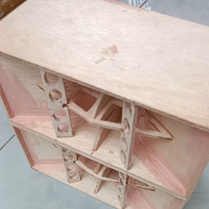 Box spiker cla 3 inc double tebal triplek 7mili dan sudah dempul