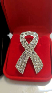 เข็มกลัดที่ระลึก ริบบิ้นไว้อาลัย สำหรับติดเสื้อ