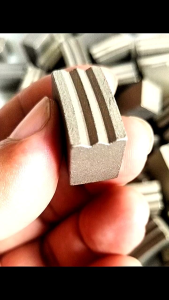 Core Drill Bit Segmen Cekung 12 Mili untuk batuan keras Kualitas Premium