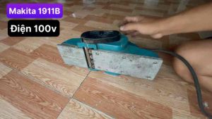 Máy bào gỗ Makita - hàng bãi Nhật dùng điện 100-110Volt lưỡi 110mm
