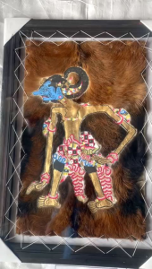 HIASAN DINDING WAYANG KULIT ONTOSENO 50CM X 70CM