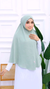 Jilbab maryam versi Antem produk terbaru bergo bikin tirus wajah