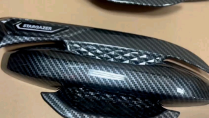 Paket Outer Handle Tank Cover Hyundai Stargazer 2022-2025: Sporty Carbon Glossy