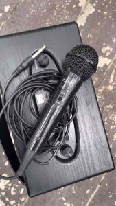 D-Power MIC-K52-B เเบบมีสาย 6.35 mm สำหรับลำโพงทุกรุ่น รับประกัน 1 ปี