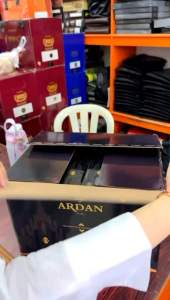 Sarung Ardan SGJ Gold (Songket Gunung Jacquard) Blackseries