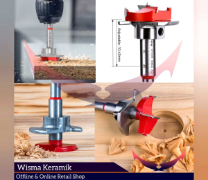 Mata bor kayu engsel sendok 202530 35 mm adjustable Forstner auger drill bit harga satuan per pcs