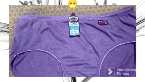 3PCS CELANA DALAM WANITA BODYTHIN BAHAN KATUN M L XL XXL