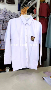 Baju Sekolah SMA SMK Bahan Intercooler Inter Cooler Lengan Pendek Panjang Martin