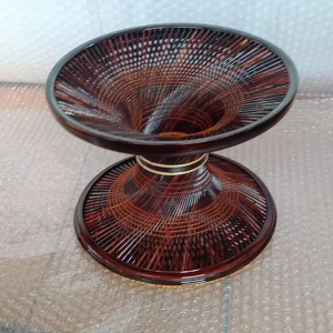 ขาบาตร ขาบาตรไม้เเก่นมะขาม  ขนาด9นิ้ว  ขาตั้งบาตรพระ