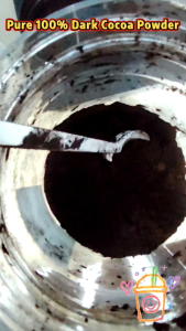 Pure 100% Dark Cocoa Powder  | 黑巧克力粉 | Black Cacao Powder | Black Chocolate Powder