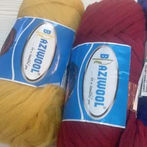 Baziwool hair extensions 100% synthetic fibre colour