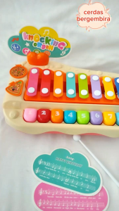 mainan anak knocking organ