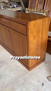 Bufet Jati Minimalis - Termurah Bufet Jati Minimalis Modern Jati Berkualitas