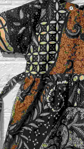 Baju Batik Dres Anak Perempuan 1 sampai 7