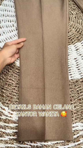 Super celana kerja wanita murah / celana kantor wanita / celana bahan kantor wanita / celana formal wanita / celana kerja wanita kantor