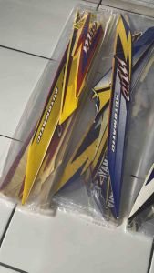 STIKER STRIPING FULL SET LIS LES YAMAHA MIO SPORTY TAHUN 2003 2004 2005