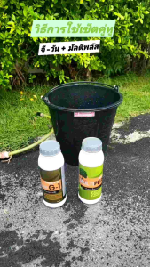 โกรว์รูธ จีวัน และมัลติพลัส ชุดคู่สุดคุ้ม4ขวด สารปรับสภาพดิน(2ขวด)+สารเร่งราก(2ขวด) เร่งใบ ปรับดินให้มีประสิทธิภาพ GrowrootG1+Multiplus