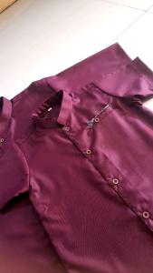 KOKO COUPLE AYAH ANAK WARNA BURGUNDY