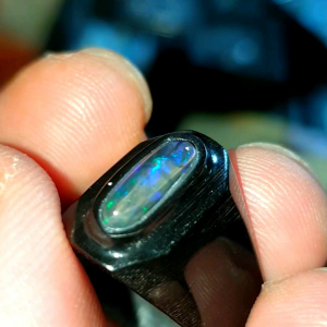 Cincin Batu Kalima Banten Ring Tanduk Asli