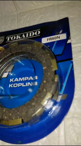 PIBER KOPLING KAMPAS PLAT KOPLING FR80 RUBAHAN JUPITER Z MEREK TOKAIDO 1SET PIBER KOPLING FR80