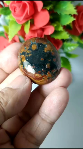 Batu Akik Asli Garut: Motif Kembang Natural Real Picture