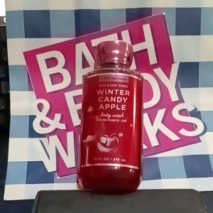 ของใหม่ ของแท้100% Bath & Body Works Winter Candy Apple Shower Gel 295ml.