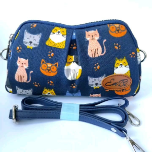 TAS SELEMPANG WANITA/SLINGBAG BY ENBI Terbaru kanvas motif model Elegan