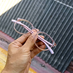 TERBARU Kacamata Minus Wanita Korea Lensa Photocromic Oval Gaya Untuk Hijab Optik Ori