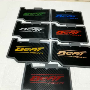 mudflap mud flap beat fi penahan lumpur warna lindungi injektor beat fi Honda aksesoris