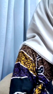 batik Gamis kombinasi tulis