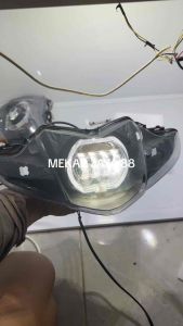 REFLEKTOR LAMPU REVO ABSOLUT LAMPU TEMBAK BILED 4 LENSA TERANG