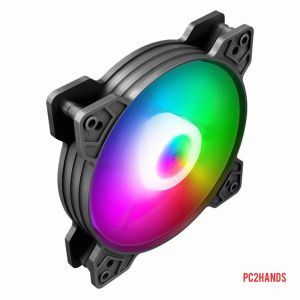 ไม่ต้องต่อรีโมท 12CM Cooling Fan COOLMOON ASIA FOX (RGB)