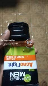 Garnier Men Facial Foam 100 ml[Sabun Wajah] icy scrub brightening foam Dyshop22