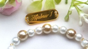 Hijabnur1 - Gelang Tangan Mutiara  - Gelang Tangan Wanita Handmade