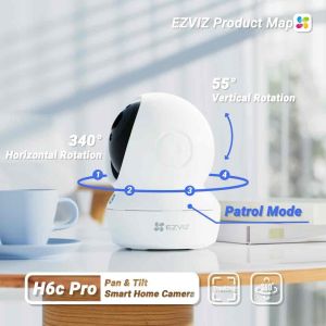 EZVIZ H6c Pro 2K 3MP Type C Pan & Tilt WiFi Camera