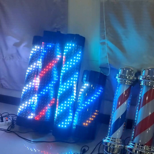 ไฟหมุนวินเทจ ไฟหมุนร้านเสริมสวย ไฟหมุนแนววินเทจตัวอ้วน 70 เซนติเมตรเอว 70 w 23 รหัส D-9-70-w23 70Cm. ตัวอ้วน เด่นชัด สินค้าคุณภาพของใหม่ตรงรุ่นส่งไว