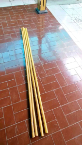 Toya Rotan Lentur Sudah DiPernis Untuk Seni Pencak Silat Wushu Dan Beladiri Tungal IPSI atau Ganda