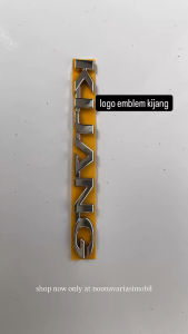 Logo Emblem Kijang untuk Inova Reborn dan Zenix Warna Chrome