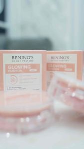 Benings Glowing Cushion New Packaging With 30 SPF Pa+++ by dr. Oky Pratama Benings Clinic