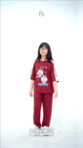 FOREVER SWEET: Setelan Baju Anak Oneset Kids SML