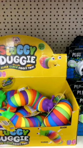 Mainan Edukatif Anak Caterpillar & Trichomonas - Interaktif Latih Motorik! Lucu & Unik Sliggy Duggie Click Clack Fidget Toy!
