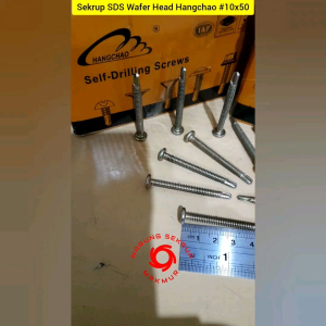 (20 pcs) Sekrup Roofing Wafer Head SDS #10x50 / Skrup Wafer Head 5CM