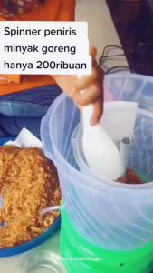 Spiner Peniris Minyak 3lt: Alat Memasak Praktis & Perlengkapan Rumah