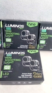 lampu luminos Q2 +saklar luminos nine kiri lampu sorot/lampu kabut universal