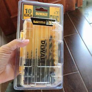 Dewalt Black and Gold Drill Bit Set (10-Piece)