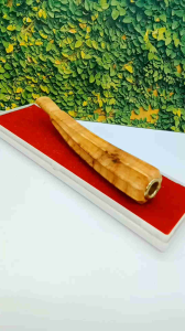 once pipa klokotan kayu Cendana wangi model belimbing premium L03