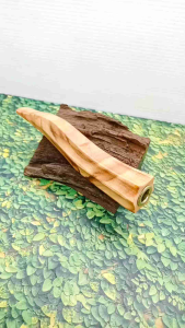 pipa once cangklong kayu Cendana wangi model belimbing segi 6 L05